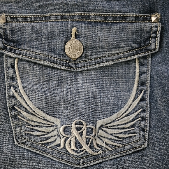 Rock & Republic Classic Blue Denim Jeans. Size 14 - Picture 9 of 12